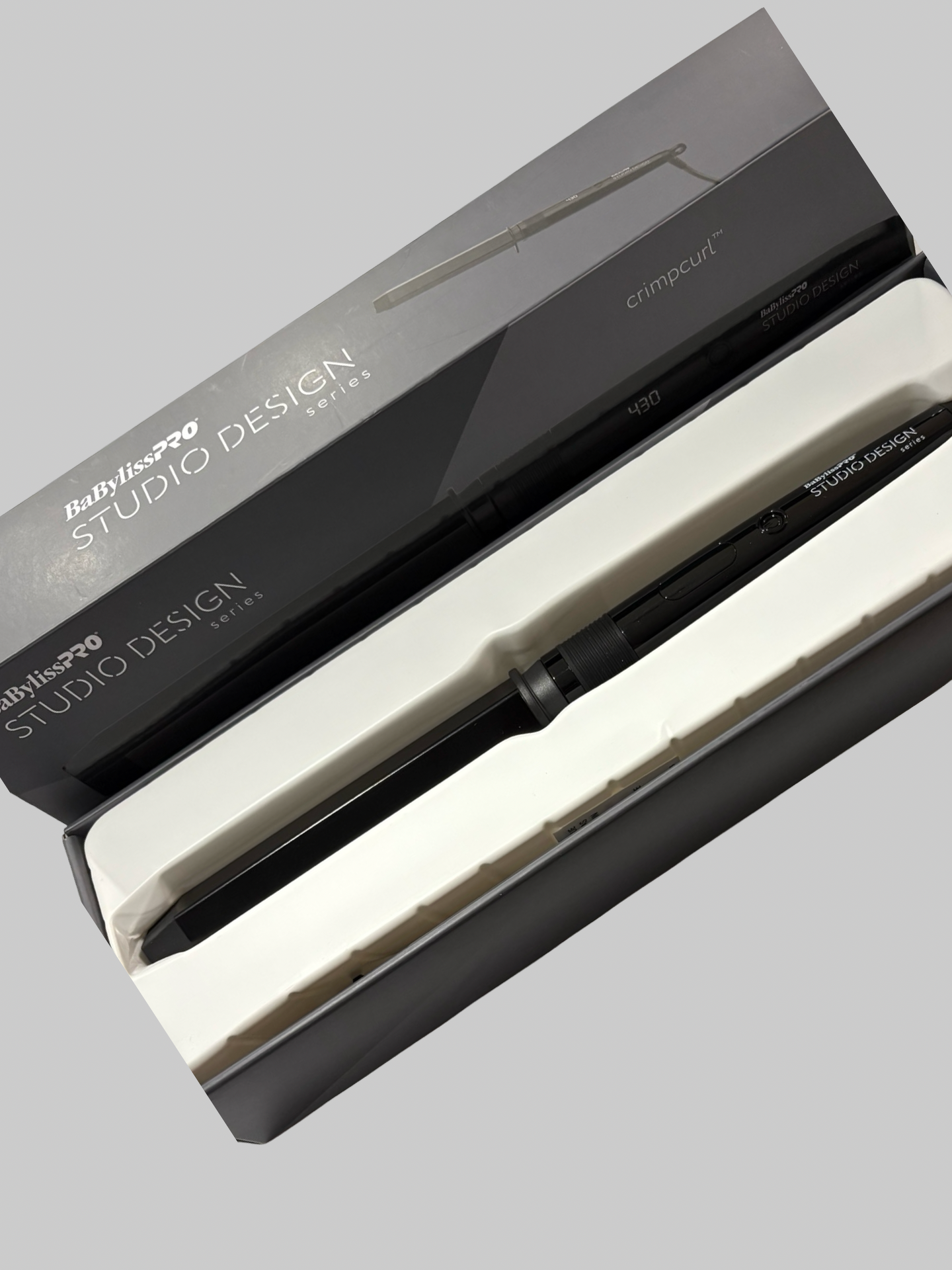 Babybliss crimp curl wand New in box