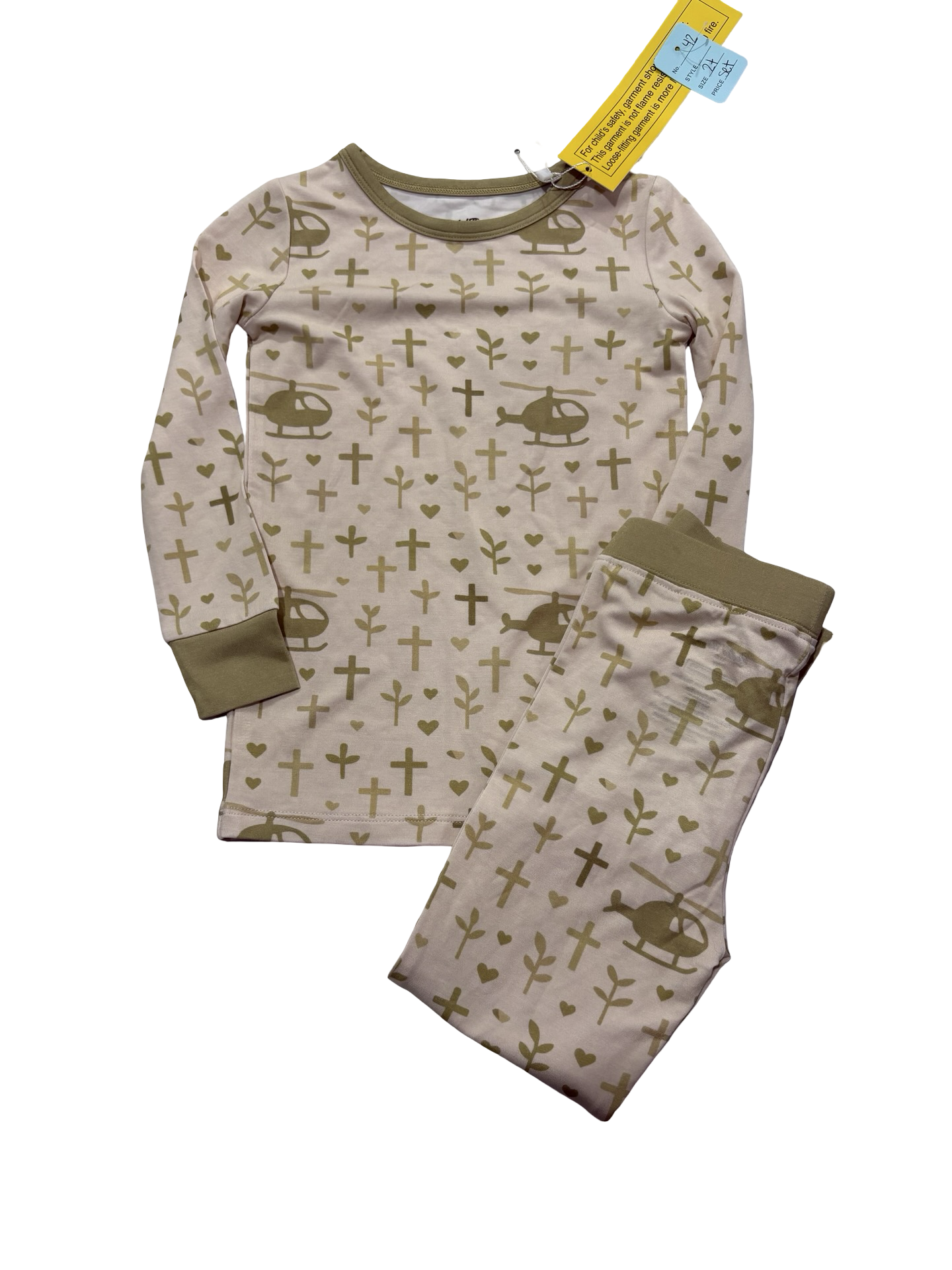 Bamboo set size 2T NWT