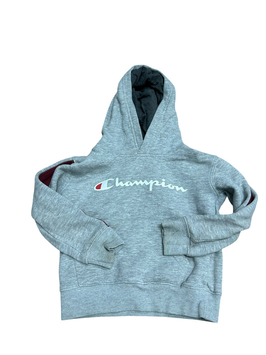 Boys 4 champion Hoodie-stains