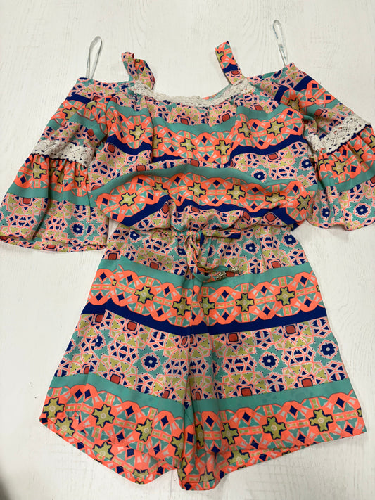 Girls medium romper
