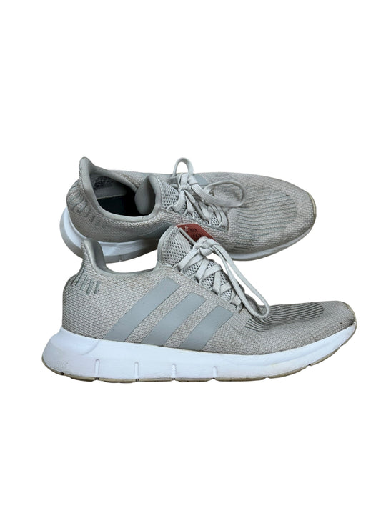 Womens 8.5 Adidas shoes-laces stained