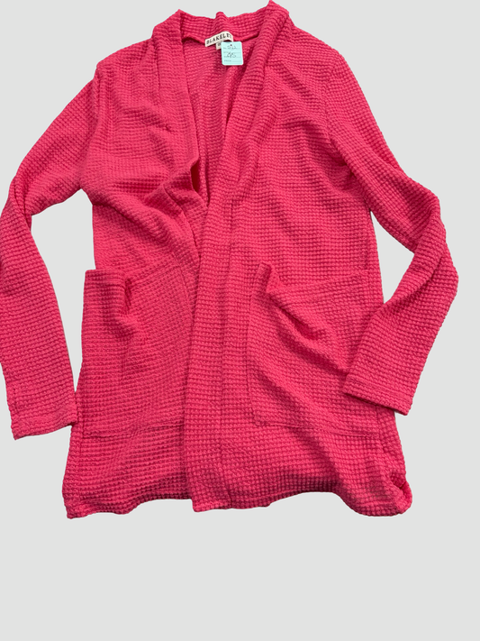 One size net cardigan