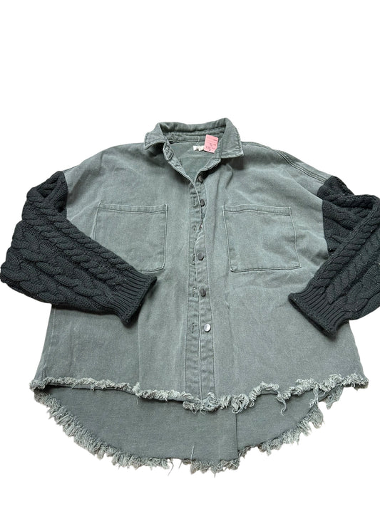 Womens small shacket