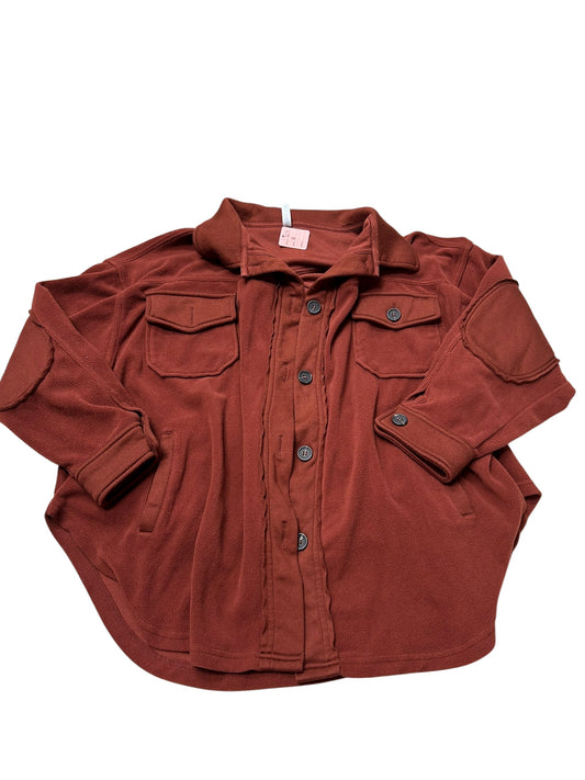 Womens 1x Zenana Shacket