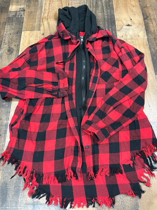 Women’s small risen flannel