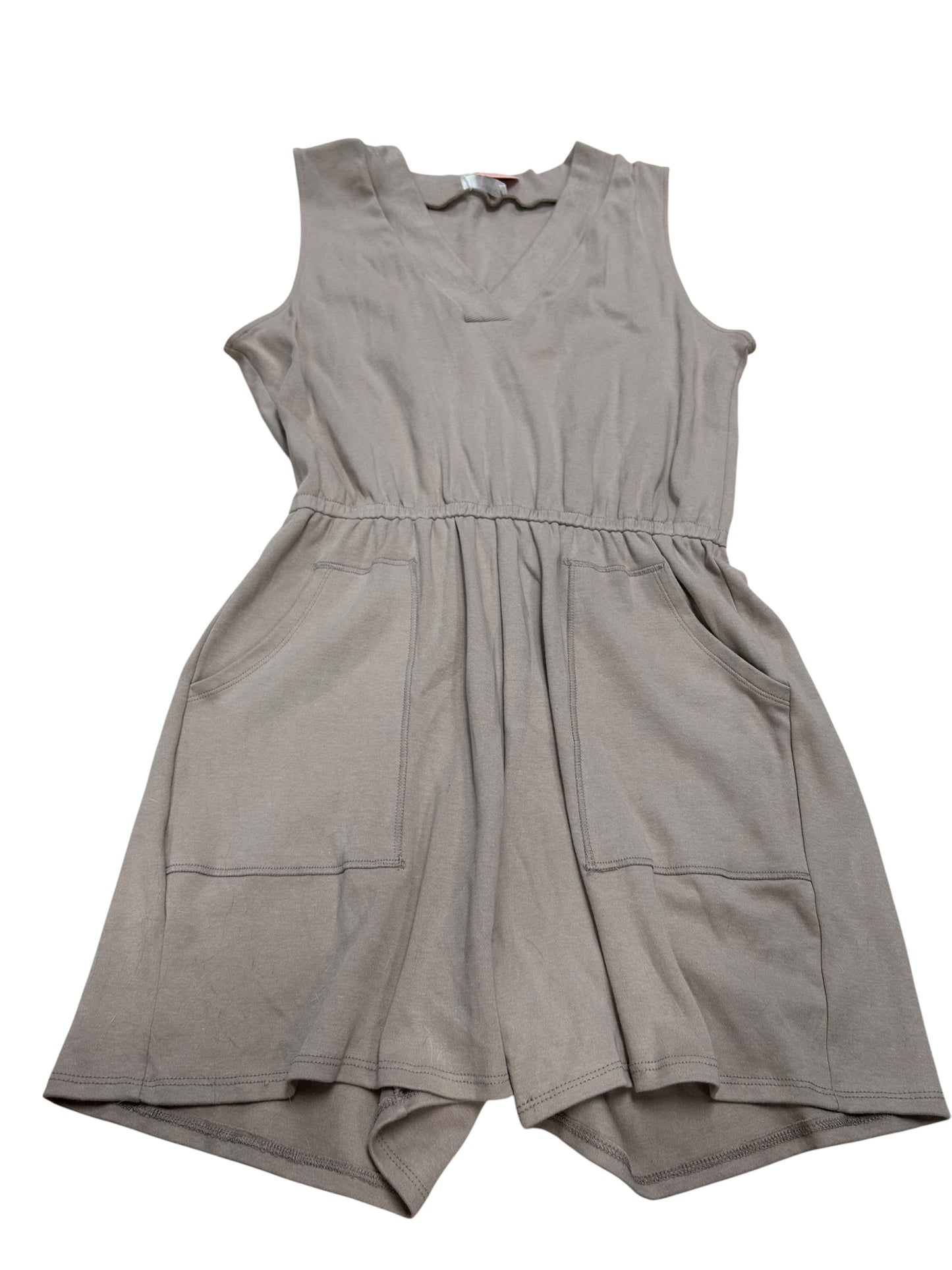 Womens L/XL Zenana Romper Nwt