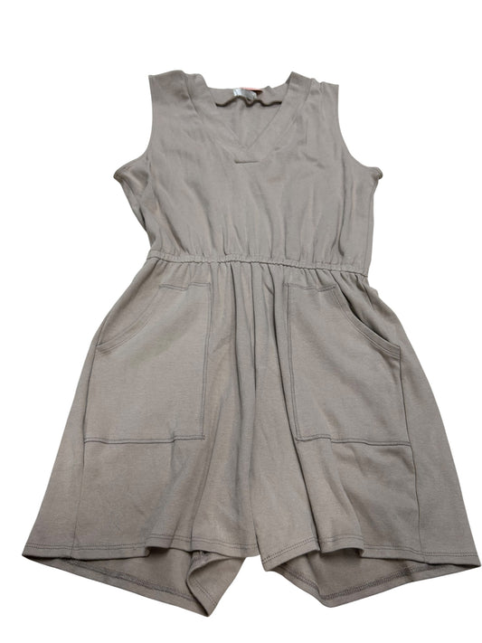 Womens L/XL Zenana Romper Nwt
