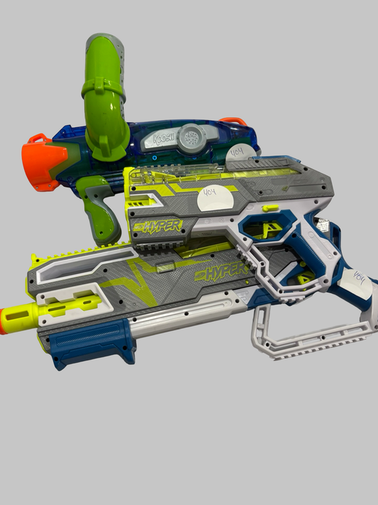 3 nerf guns