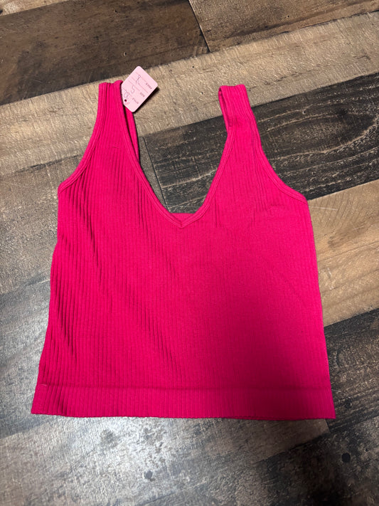 Women’s small cropped tank