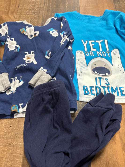 18 month pj set 3 pc