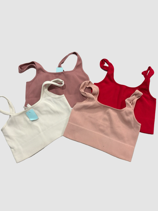 Women’s L/XL Zenana tank bras