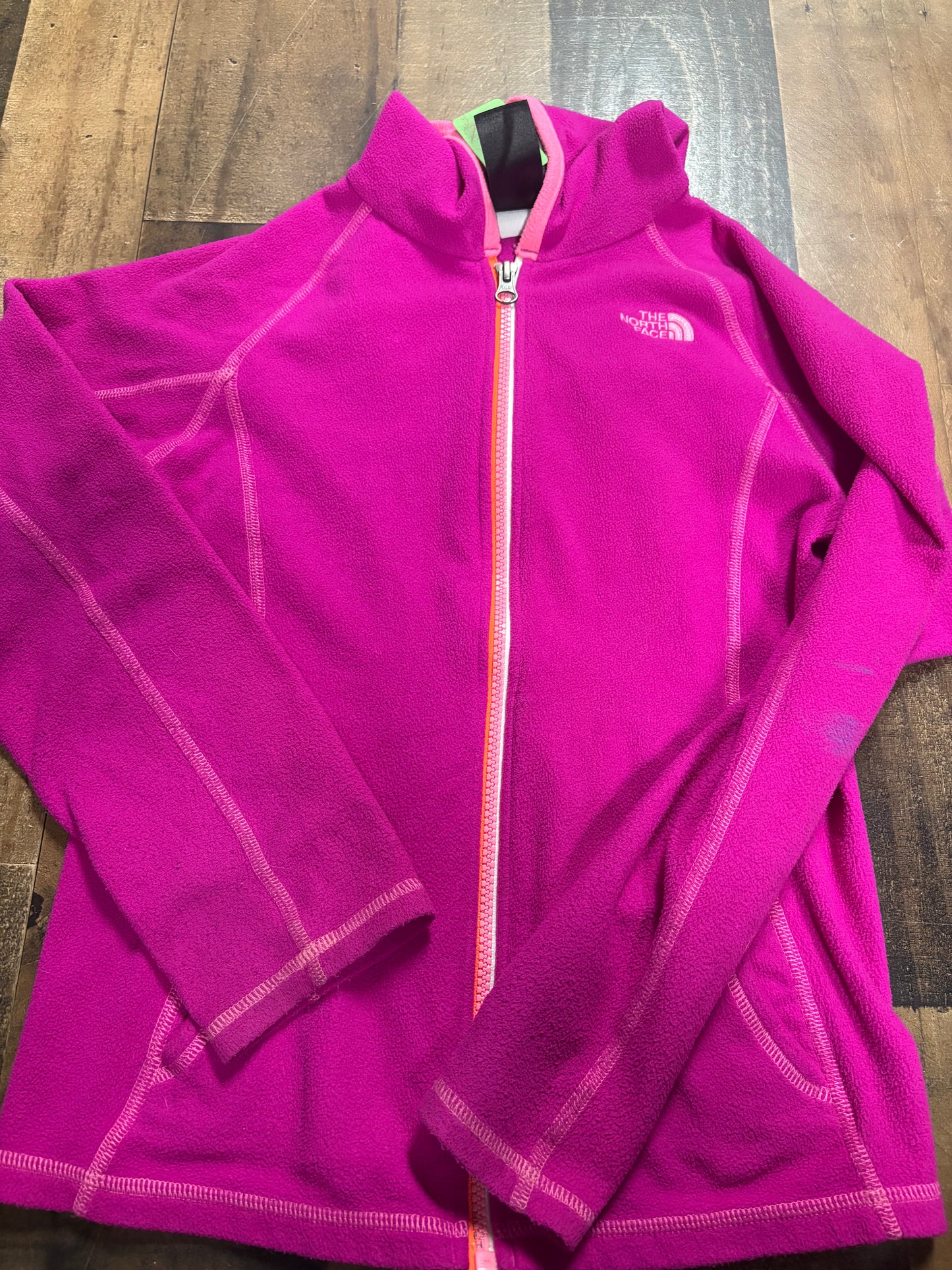 Girls 10-12 north face (stain)