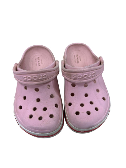 Girls 10 crocs
