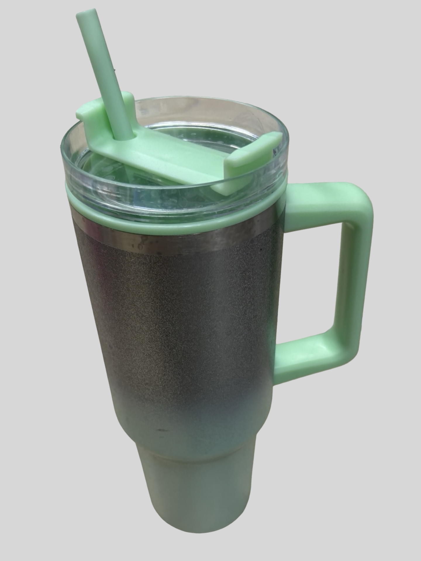 Green sparkle tumbler