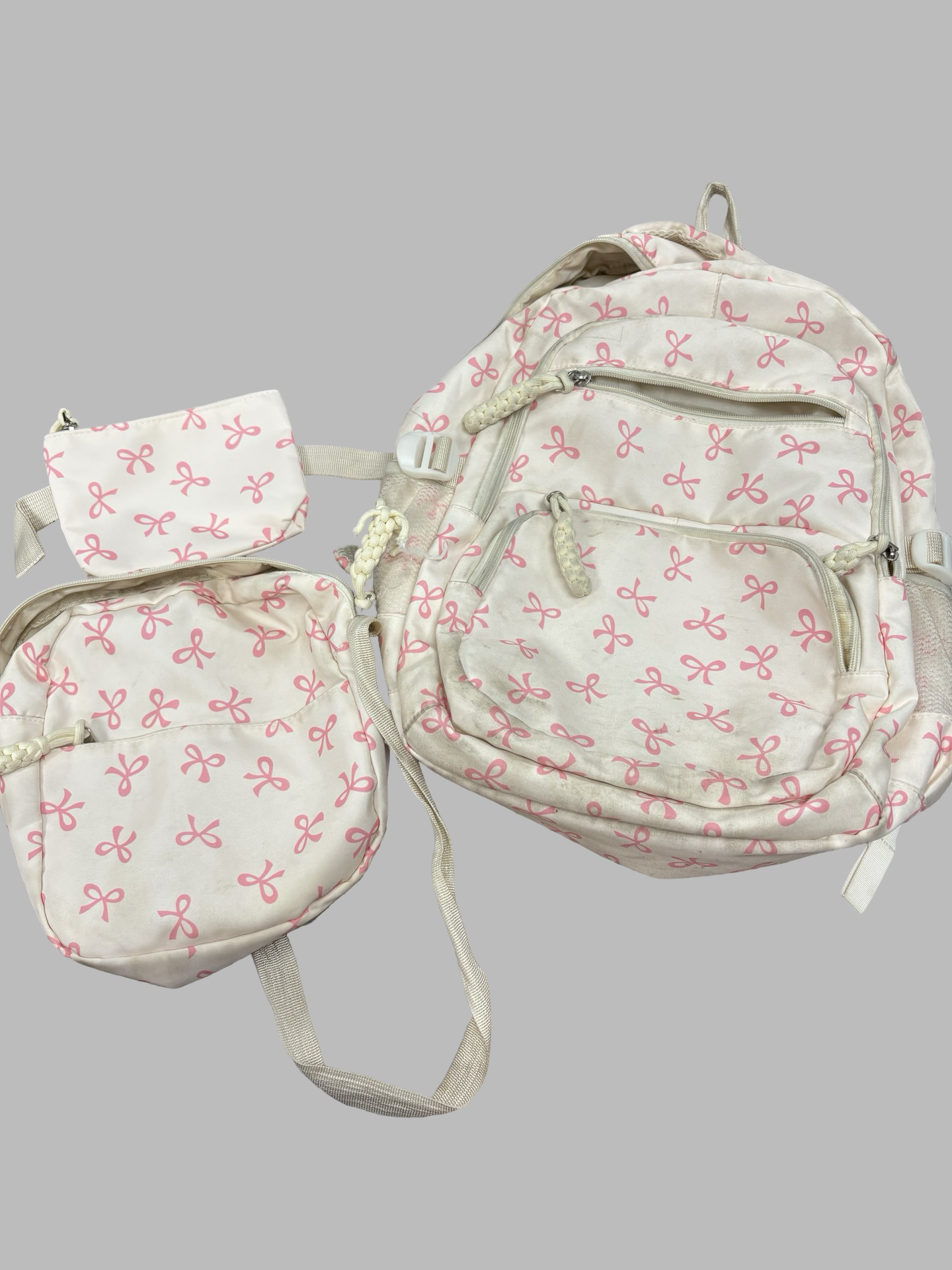 Girls backpack bundle ( needs washed )