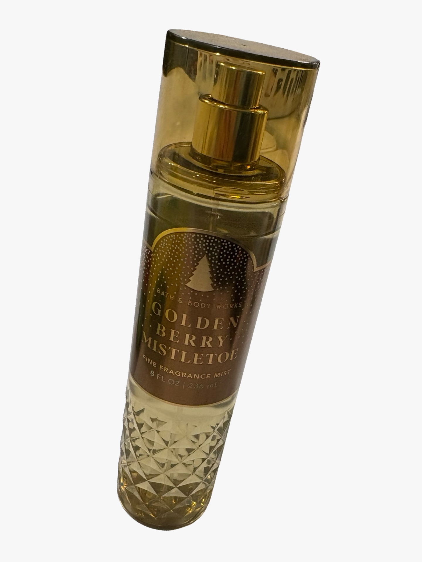 Bath and body golden berry mistletoe