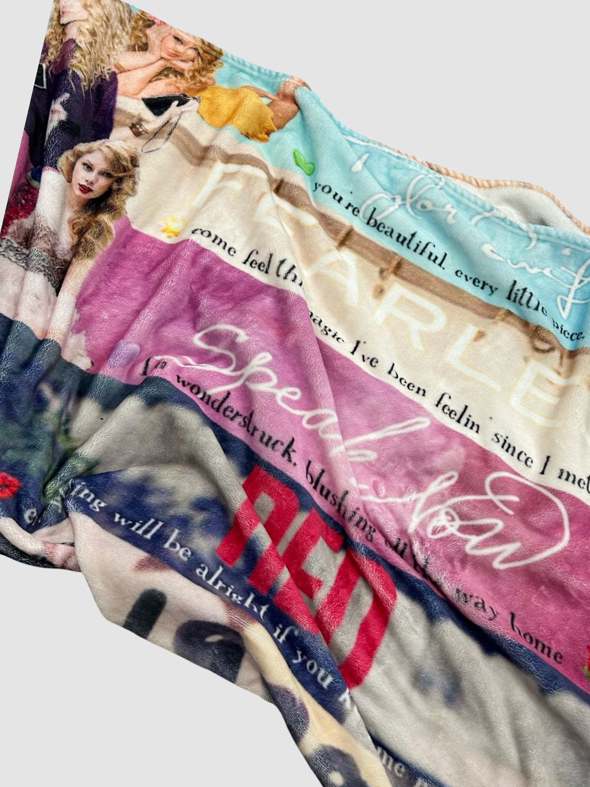 Taylor swift throw blanket