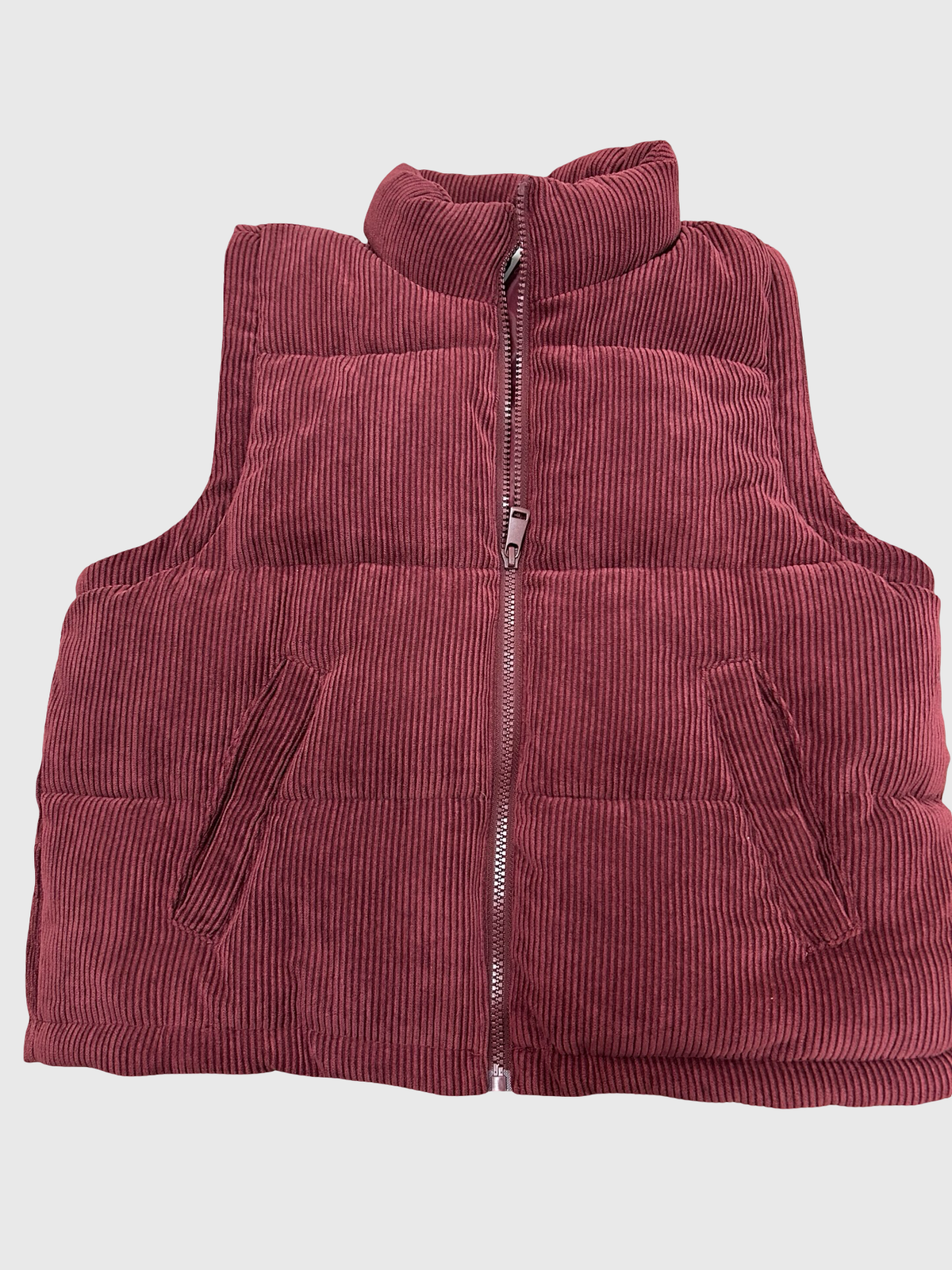 Womens Maurices medium corduroy vest