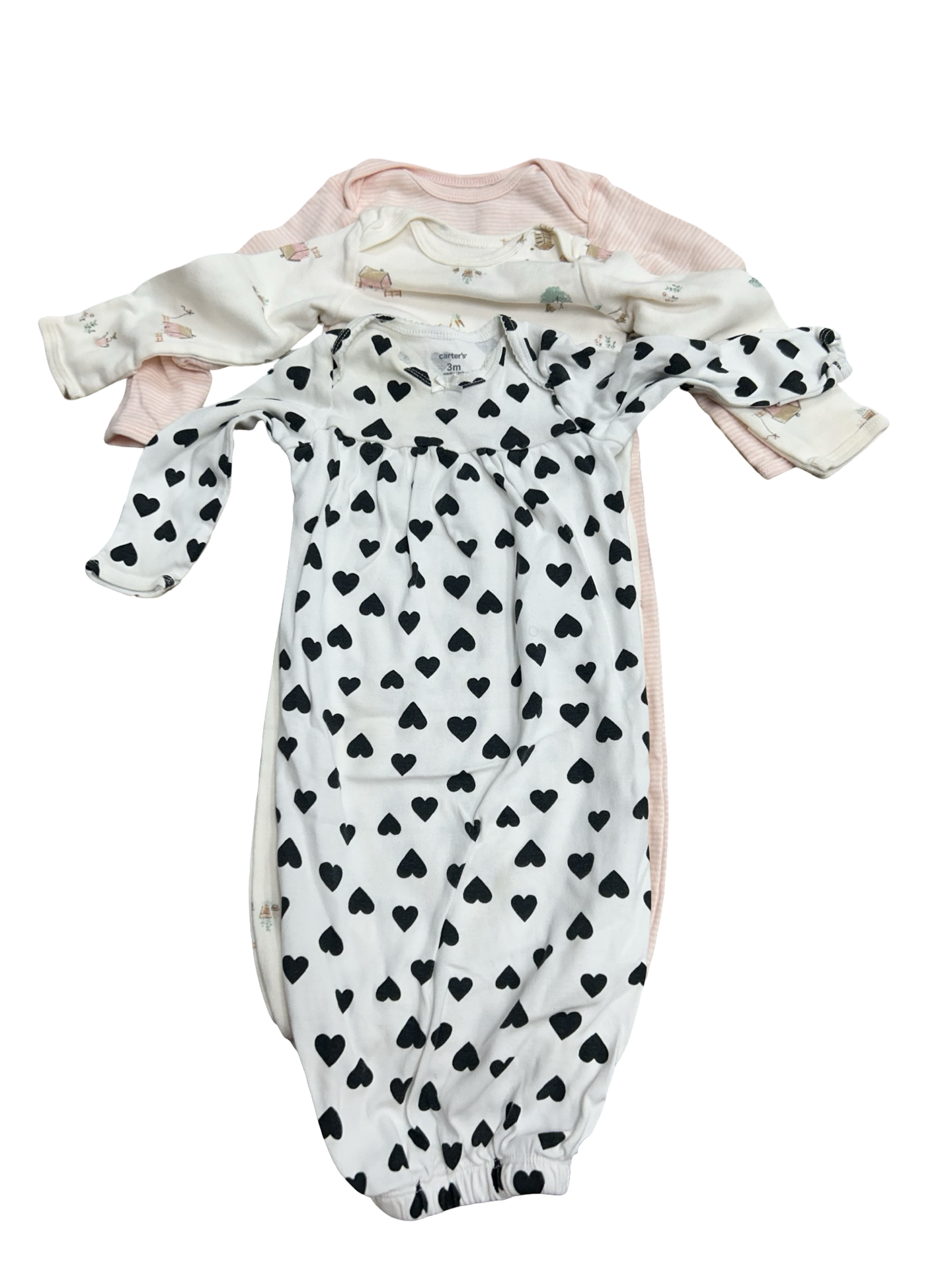 Carters girls 3m set