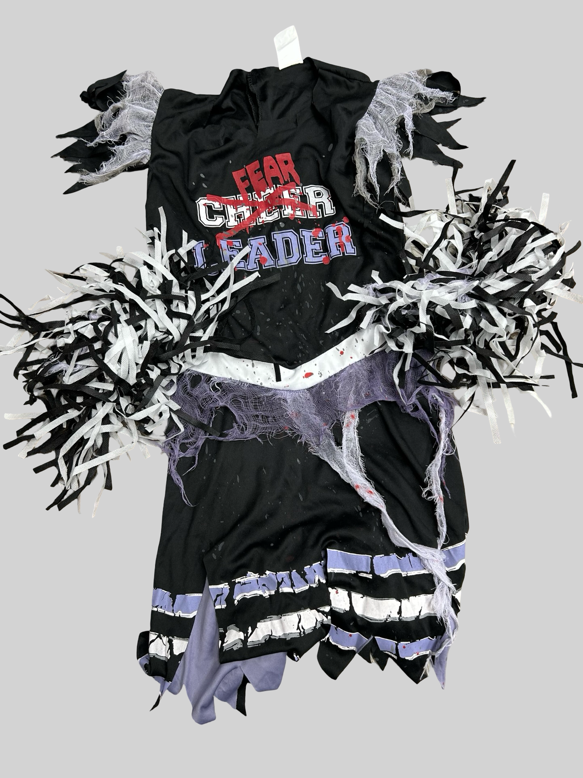 Girls halloween fear leader size 10/12