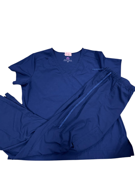 Womens 2xl Natural Uniforms Scrub set