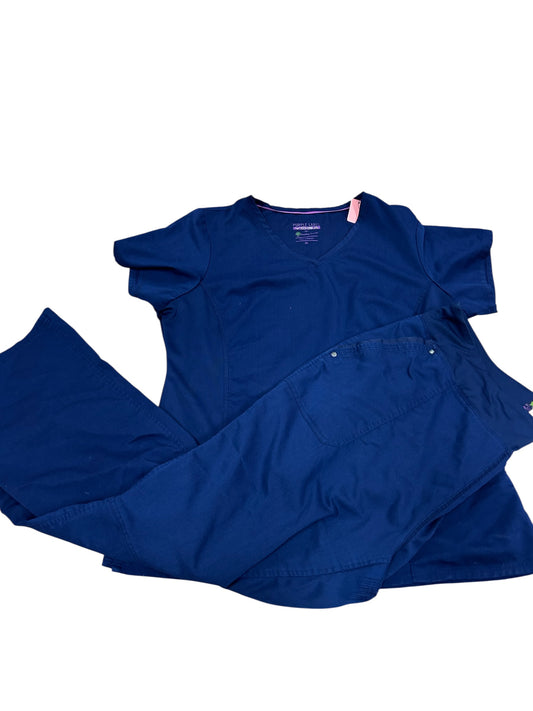 Womens XL Purple Label Yoga scrub set