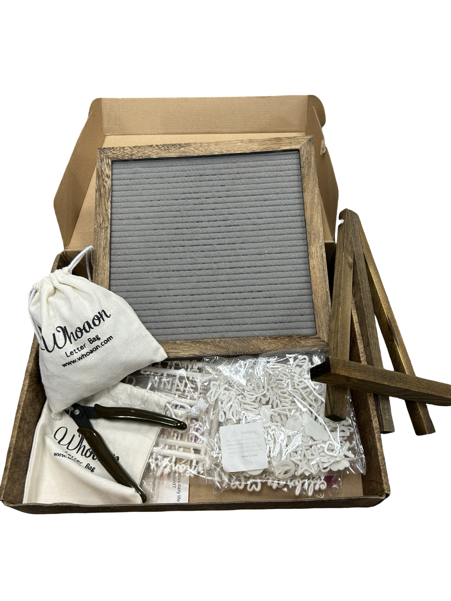 Felt letter board