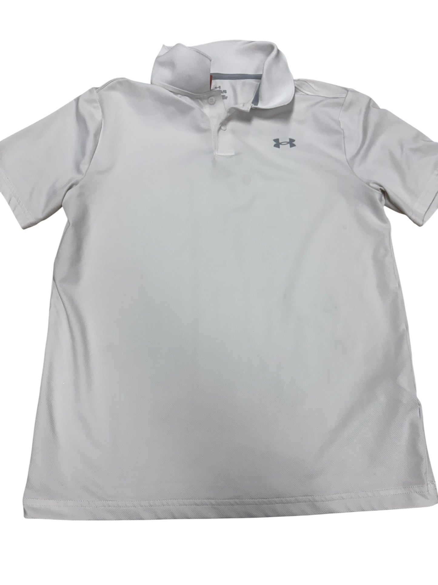 Boys large Ua polo small stain
