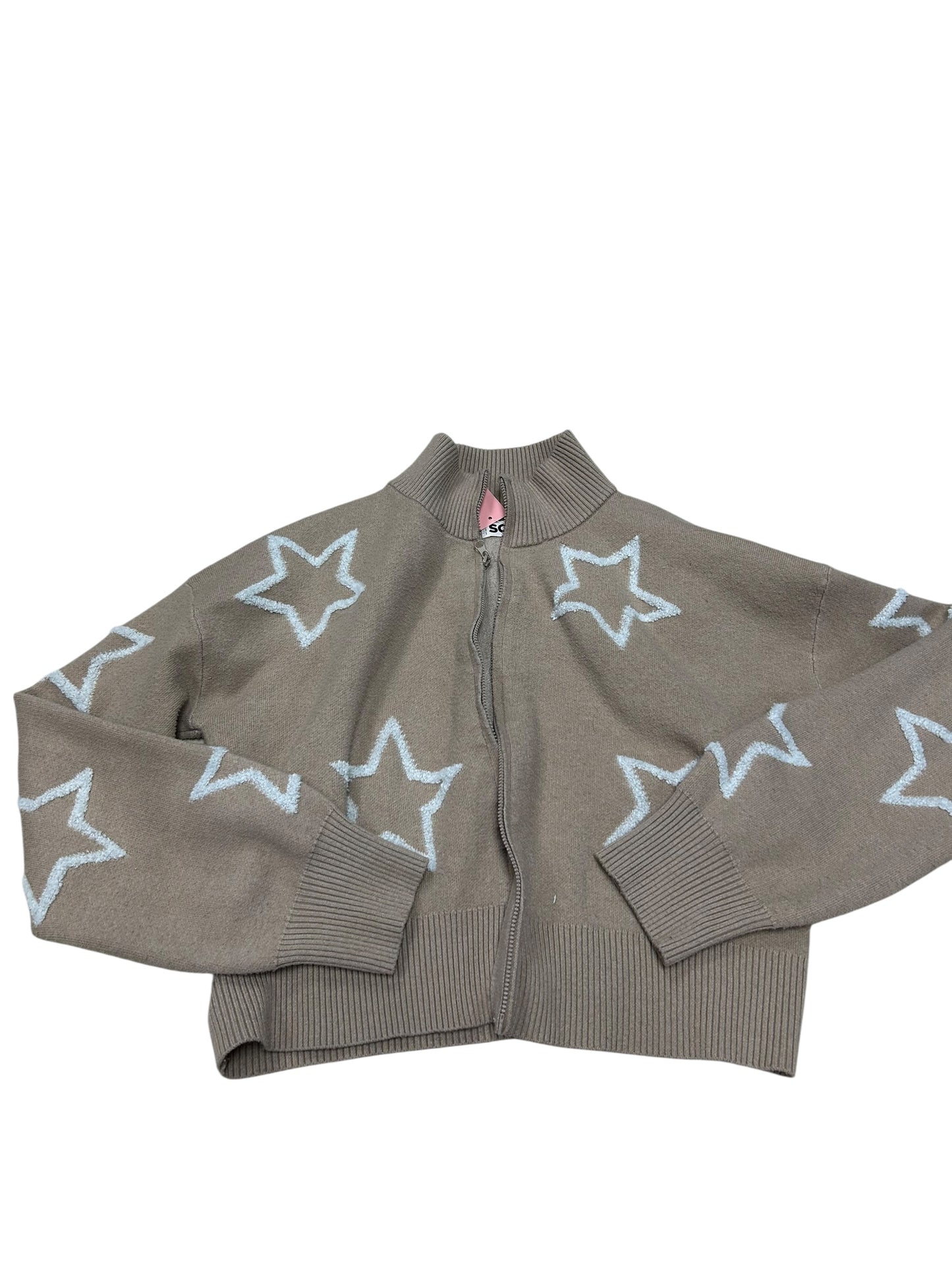 Girls XL sweater zip up