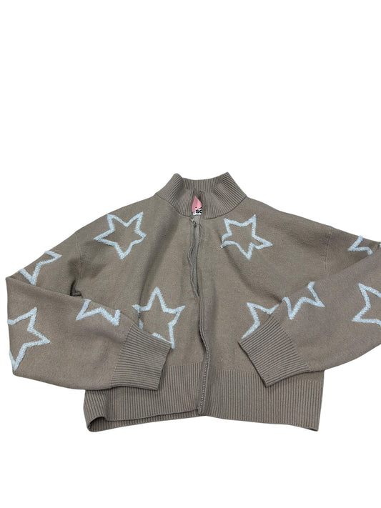 Girls XL sweater zip up