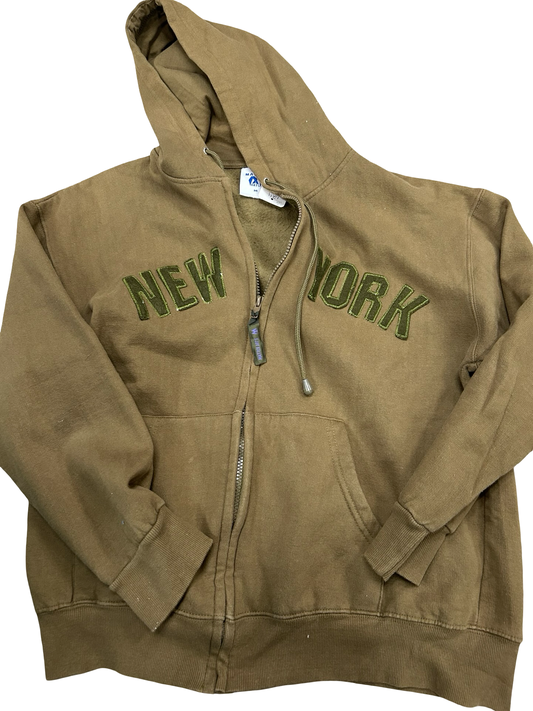 Men New York zip up medium