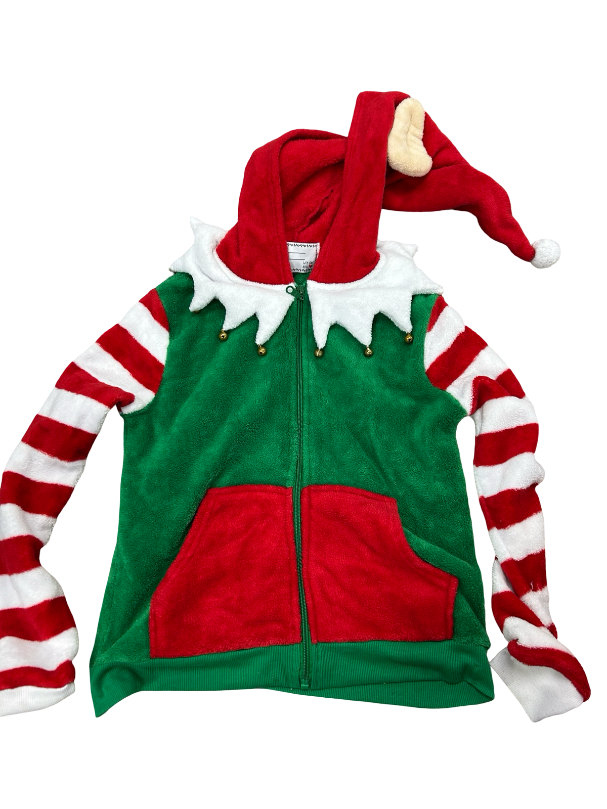 Kids small elf zip up.