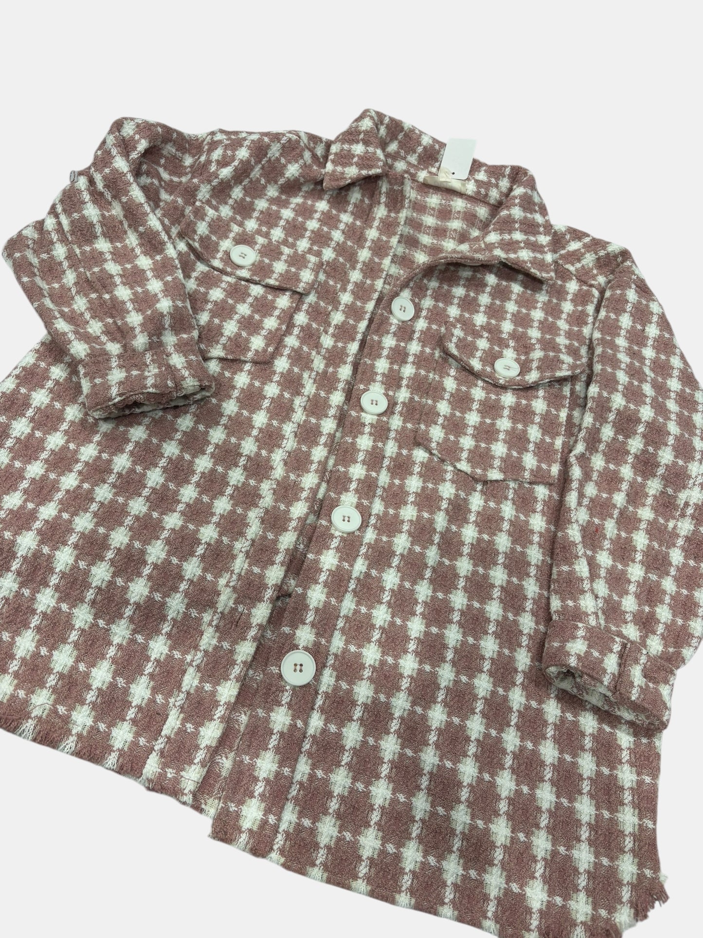 Women’s small oversized button up