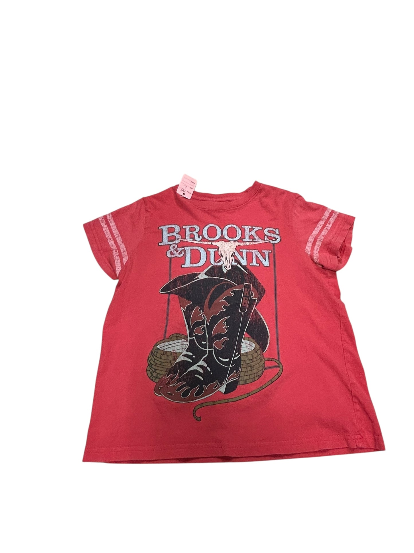 Girls YL Brooks & Dunn shirt