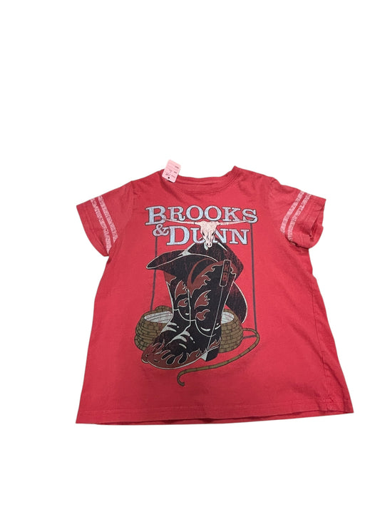 Girls YL Brooks & Dunn shirt