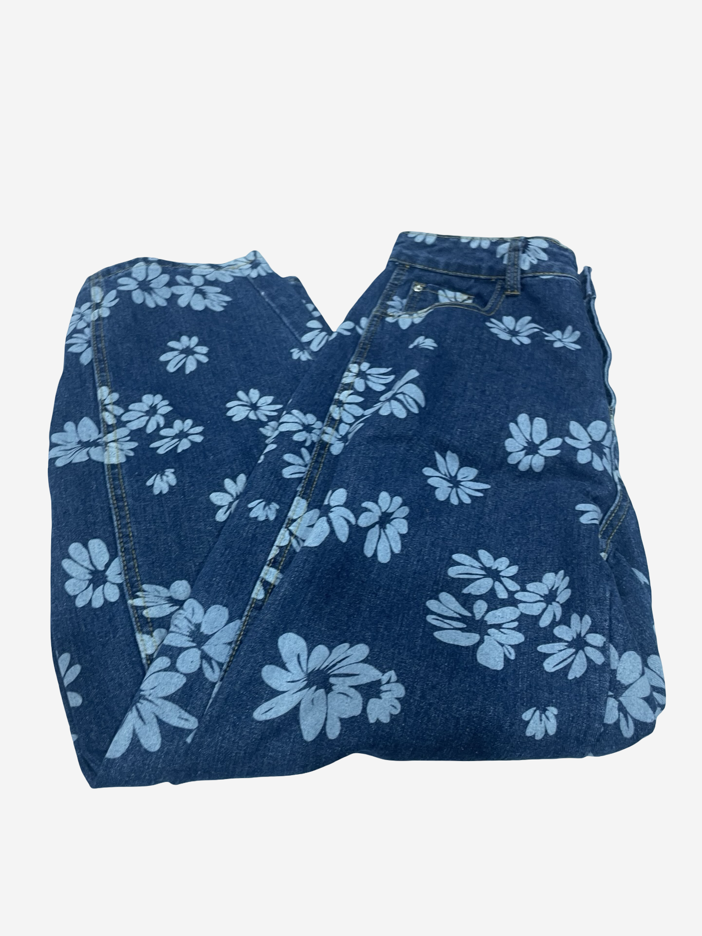 Women’s large barrel jeans
