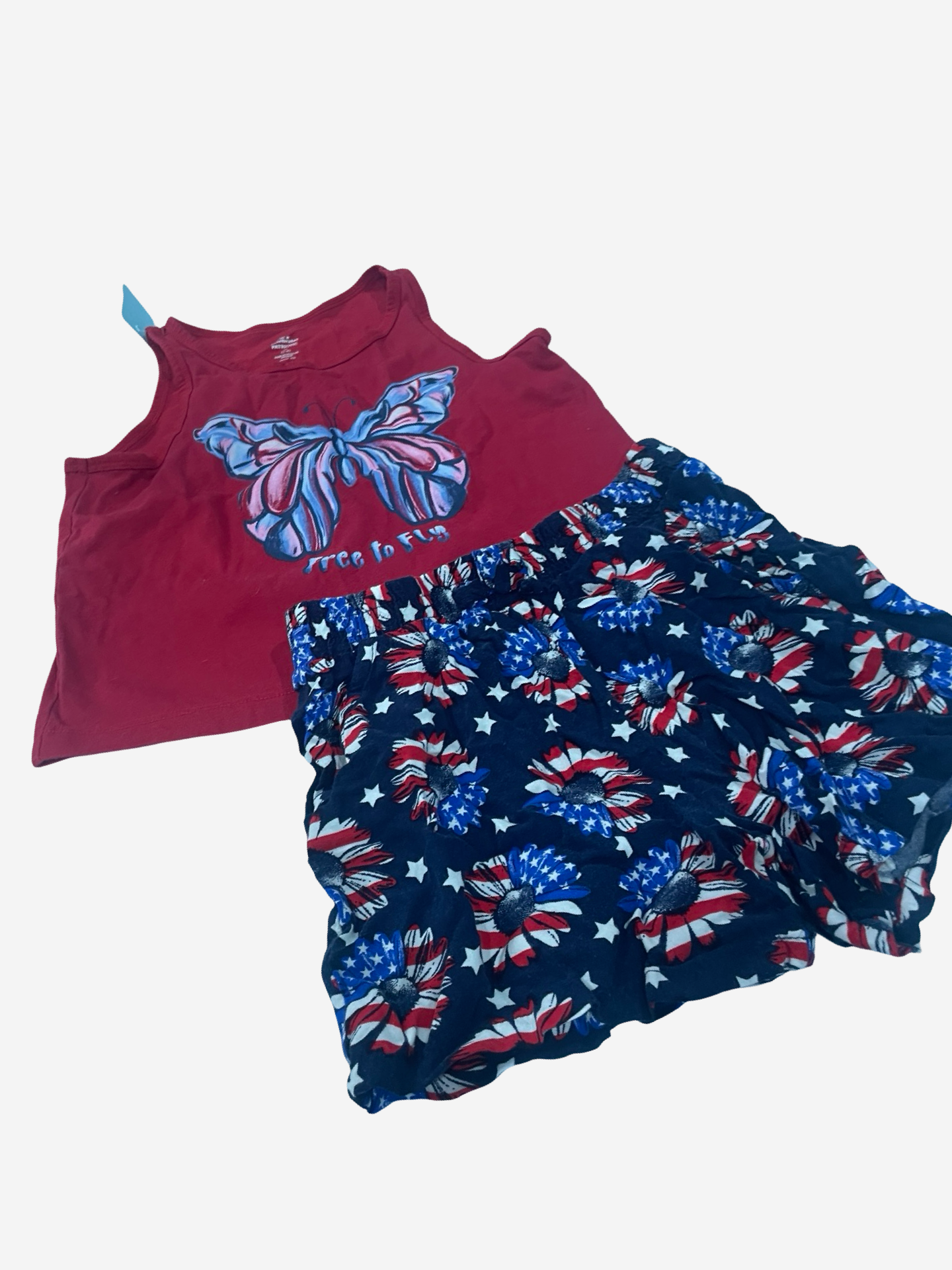 Girls 7/8 USA outfit