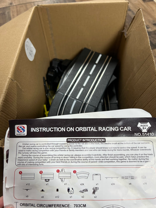 Race car track