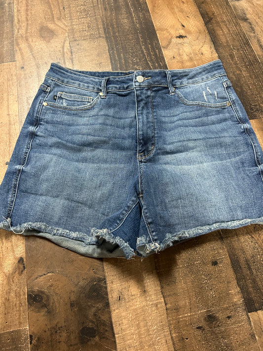 Womens 1xl judy blue jean shorts