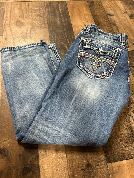 Mens 40 Rock Revival jeans