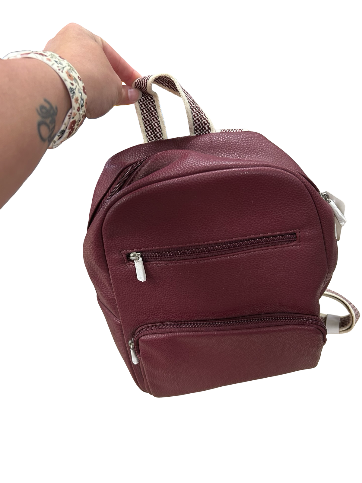Woman’s backpack purse